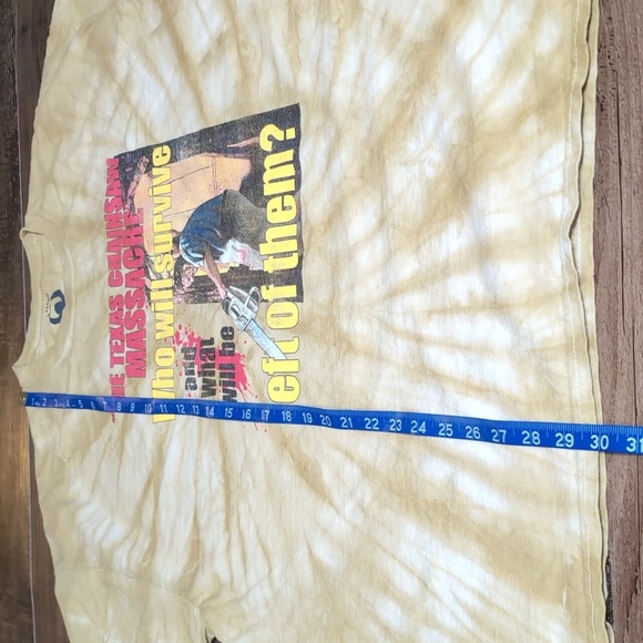 Texas Chainsaw Massacre Leatherface Tie-dye T-shirt Size XL - Picture 6 of 6